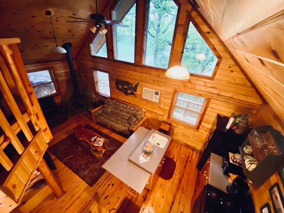 The Loft At Bear Mountain Log Cabins Eureka Springs Exteriér fotografie