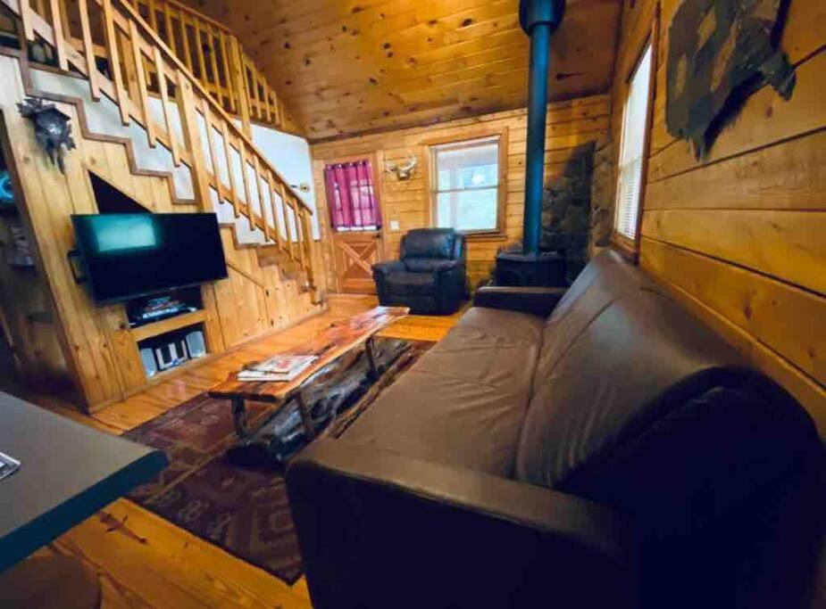 The Loft At Bear Mountain Log Cabins Eureka Springs Exteriér fotografie